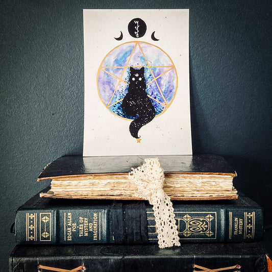 ~ Cat Of Pentacles ~ {PRINTS}